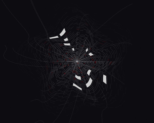 Polar coordinate transformation of Swiss grid with radial distortion