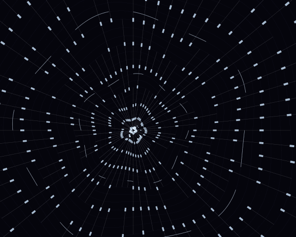 Polar coordinate transformation of Swiss grid with radial distortion