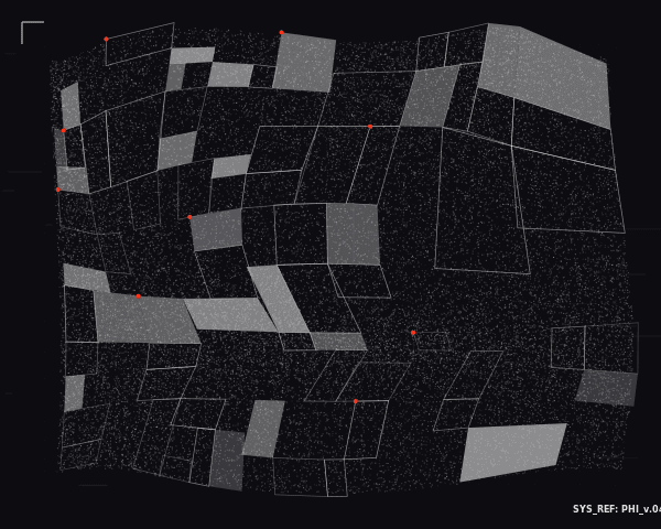Recursive geometric subdivision using golden ratio proportions
