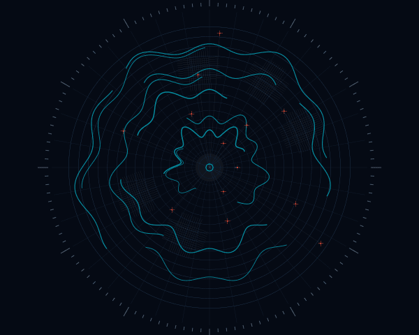 Polar coordinate transformation of Swiss grid with radial distortion